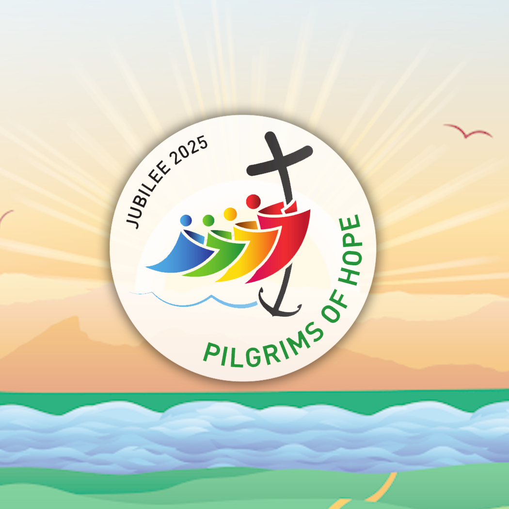 jubilee logo on landscape image